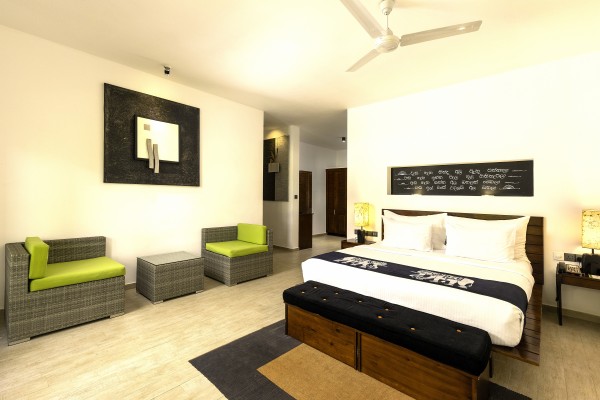 シンプルで清潔なアリヤリゾートのゲストルーム/一例